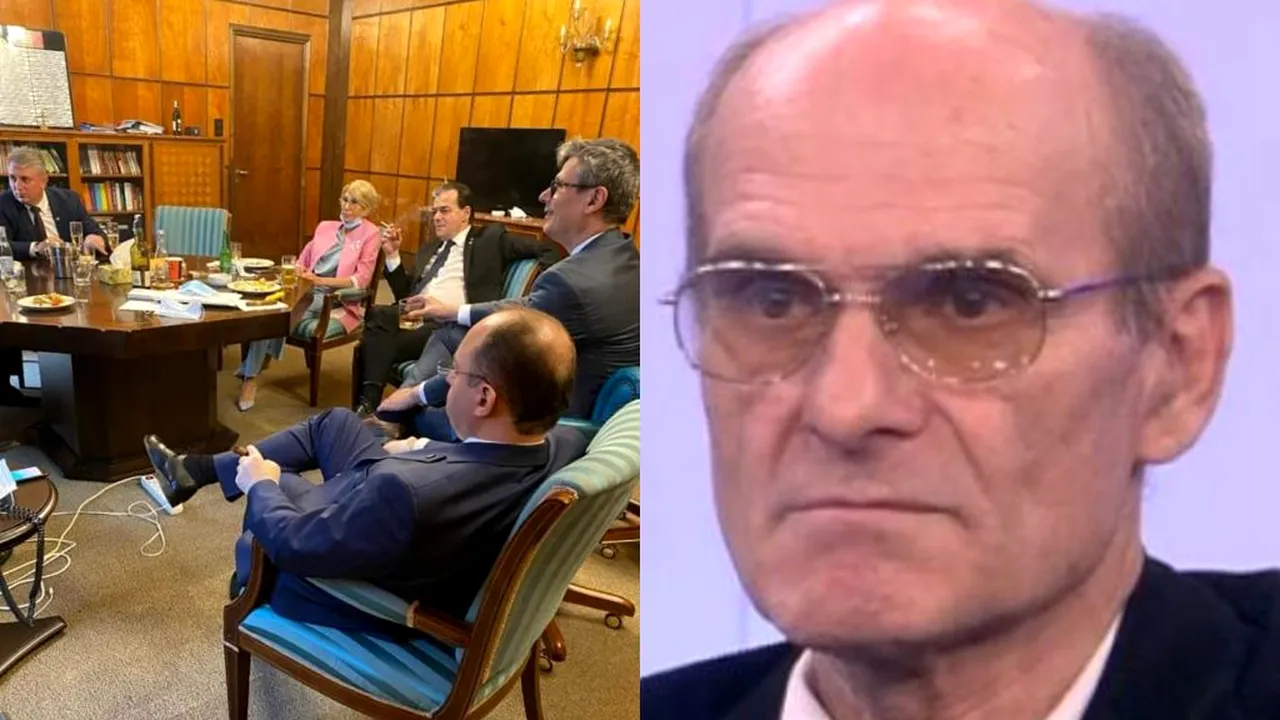 REACȚIE DURĂ. CTP, despre petrecerea de la Guvern: „Băutură, țigări, trabuc, burți revărsate! Iată dușmanii poporului surprinși cu adevărata lor față”