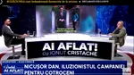 Ion Cristoiu nu înțelege sceneta în care Nicușor își așteaptă soacra pe peron