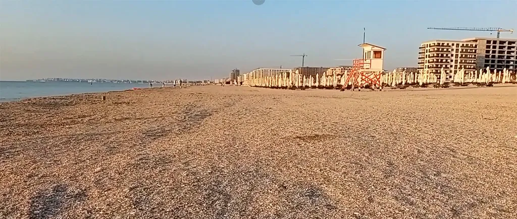 Imagini deziluzionante! Cum a ajuns să arate plaja din Mamaia acum, în iulie 2024