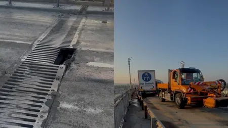 VIDEO | CNAIR, după accidentul unui TIR turcesc care a blocat Podul Prieteniei: ”S-a produs din cauza bulgarilor, nu întrețin partea lor de pod!”