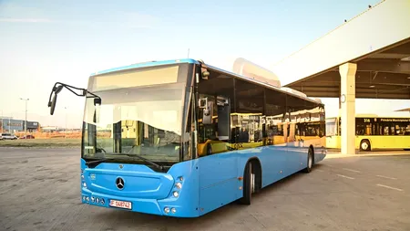Cum arată noile autobuze pe gaz comprimat, cumpărate de Primăria din Sibiu. Au costat peste 15 milioane de euro | GALERIE FOTO