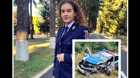 O polițistă în vârstă de 21 de ani a MURIT, într-un grav accident produs în județul Brașov. „Ultima misiune pentru Roberta... Drum lin către îngeri!”