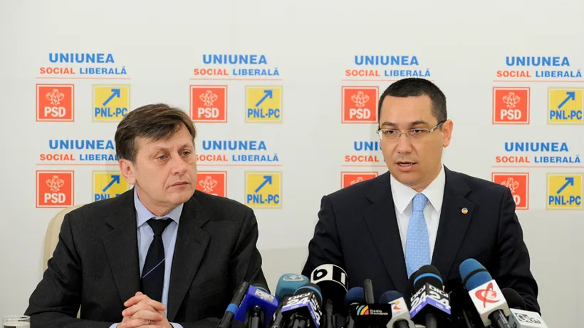 Proiectul Ponta-Antonescu privind uninominalul, identic cu unul PDL din 2010