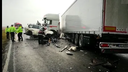 Accident rutier în Brăila. Două persoane au murit, iar alte doua au fost rănite