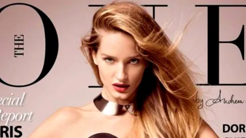Modelul Cornelia Tat apare pe coperta ediției de noiembrie a revistei „The ONE