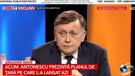 Antonescu: Nicăieri în Constituție nu se interzice președintelui să participe la întruniri cu caracter POLITIC
