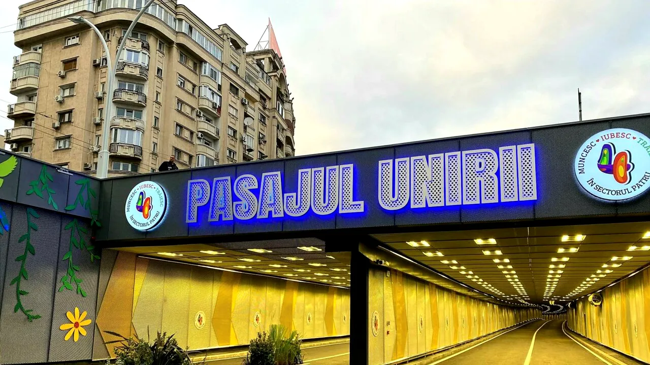 Circulaţia prin Pasajul Unirii va fi restricționată în următoarele zile pentru turnarea fundaţiilor noii porţi de gabarit