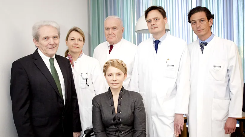 Iulia Timoșenko se află la Berlin pentru a primi îngrijiri medicale