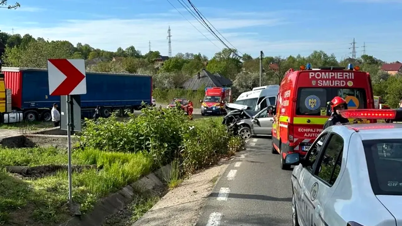 Accident cu 13 victime în Maramureș. A fost activat Planul Roșu de intervenție