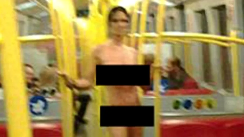 Presa austriacă, pe urmele unei tinere care a călătorit goală cu metroul