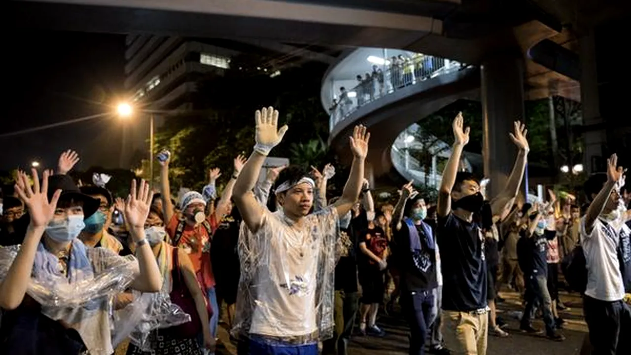 La o lună de la declanșarea protestelor, manifestanții din Hong Kong sunt în continuare în stradă