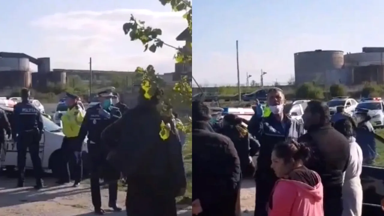 3 ÎN 1. Beat, fără permis, și fără declarație, urmărit de polițiști prin curțile ialomițenilor agresivi: „Ați venit aici să faceți legea? Ce stai cu pistotul în mână?” - VIDEO