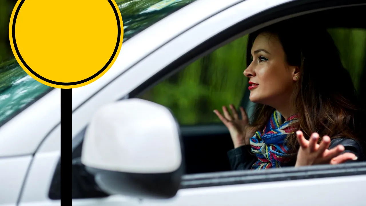 Ce trebuie să faci când vezi acest semn de circulație? Puțini șoferi știu semnificația indicatorului și astfel pun în pericol siguranța în trafic