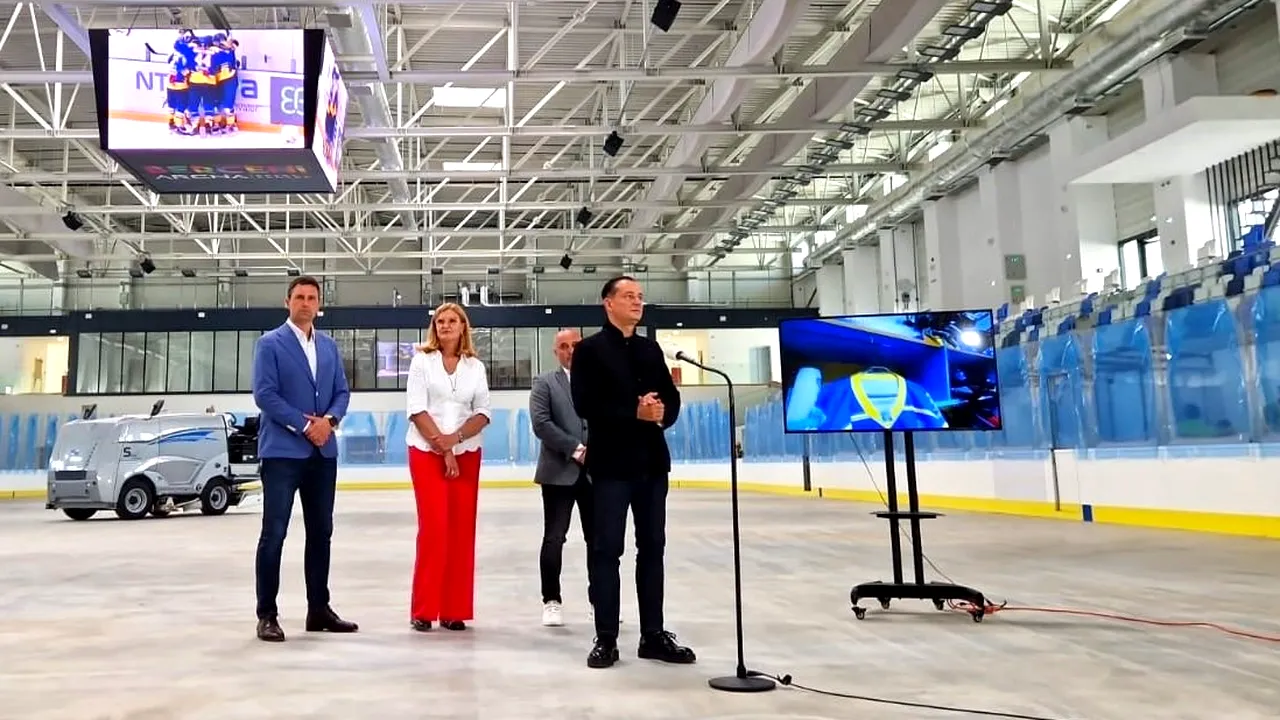 Berceni Arena, SINGURUL patinoar construit în ultimii 70 de ani. Daniel Băluță: Îi așteptăm la patinoar, cu brațele deschise, pe bucureșteni