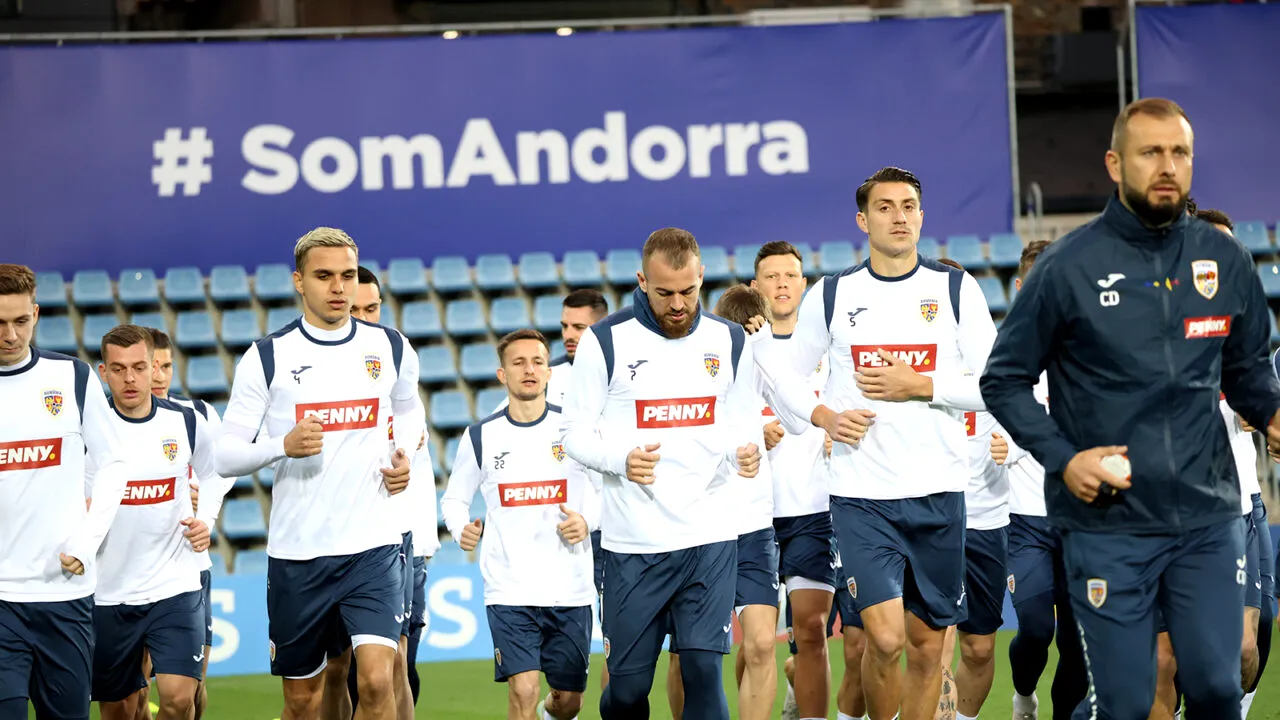 Încep preliminariile Euro 2024: Andorra - România, diseară ora 21.45! Cine transmite la tv partida
