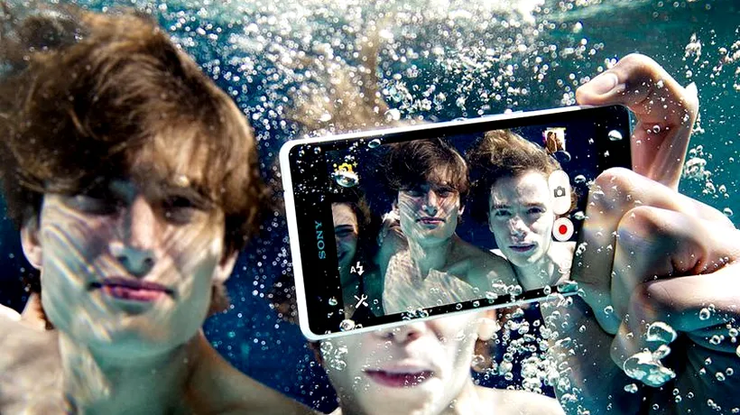 Noul smartphone care permite filmarea Full HD sub apă. VIDEO