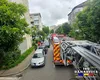 INCENDIU într-un bloc din Târgoviște. 23 de locatari au fost evacuați. Mobilizare în forță, două persoane au ajuns la spital