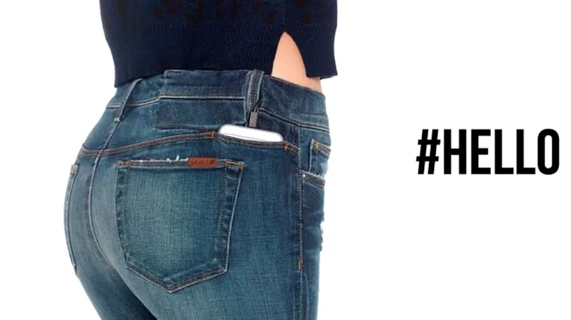 Această pereche de jeanși îți încărcă smartphone-ul în timp ce o porți