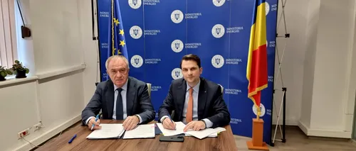 OFICIAL | Ministrul Energiei și șeful Transgaz au semnat contractele de finanțare pentru gazoductele Marea Neagră - Podișor și Ghercești – Jitaru
