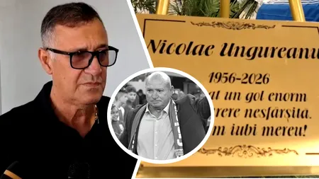 Rodion Cămătaru, cel care a jucat cu Nae Ungureanu la Craiova Maxima, împietrit de durere, la căpătâiul său: „Nu ne așteptam”