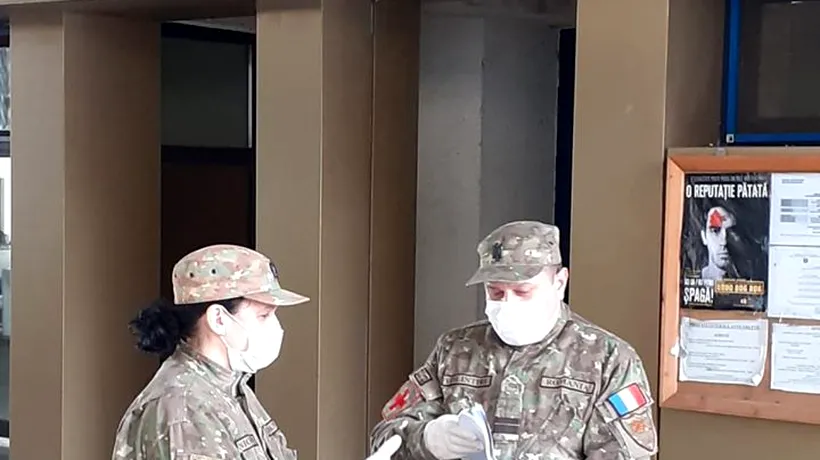 CORONAVIRUS. Personal militar medical, la frontierele României: Vor ajuta la triajul epidemilogic - FOTO