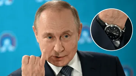 Cât costă noul ceas al lui Vladimir Putin. Președintele Rusiei a renunțat la ceasurile elvețiene pentru cele rusești