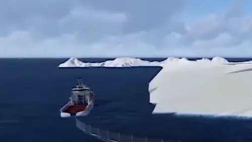 Un milionar a găsit soluția pentru secetă: Va aduce un iceberg în țara sa - VIDEO