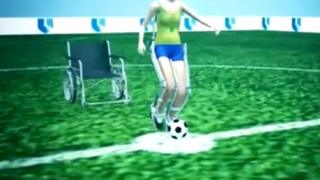 VIDEO: Un tânăr paralizat de la mijloc în jos ar putea da lovitura de începere a Cupei Mondiale