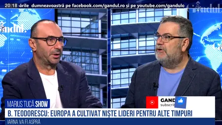 VIDEO | Bogdan Teodorescu: „Europa a cultivat niște lideri pentru alte timpuri. Din acest motiv, este foarte greu pentru acești lideri să construiască coeziune în jurul lor, în condiții de mare criză”
