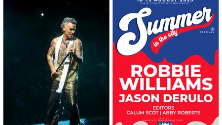 MENIU select pentru Robbie Williams, la concertul susținut la București în cadrul Festivalului „Summer in the City”. Ce a cerut celebrul artist