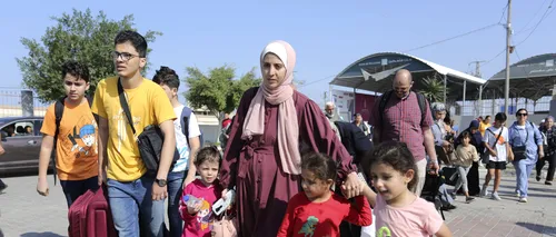 Punctul de trecere a frontierei Rafah a fost redeschis. MAE: 101 cetăţeni români şi membri de familie vor fi evacuaţi
