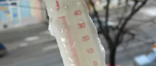 Cea mai scăzută temperatură din această iarnă: la cât au înghețat termometrele în Harghita
