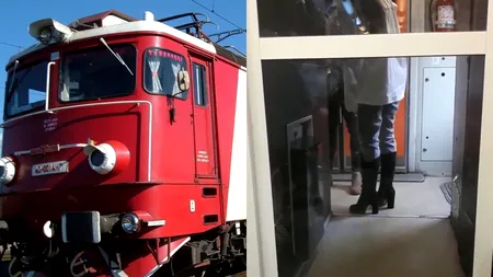 Culmea tupeului. Doi tineri au făcut scandal în tren, după ce controlorul i-a prins fumând: „Ești un terminat. Vreau banii înapoi