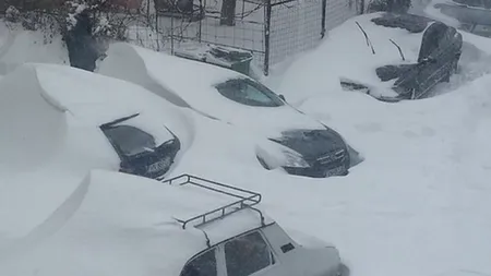 VREMEA. Cod roșu de ninsoare și vânt în Buzău, Vrancea și Brăila. Rafalele ating chiar și 90 km/h