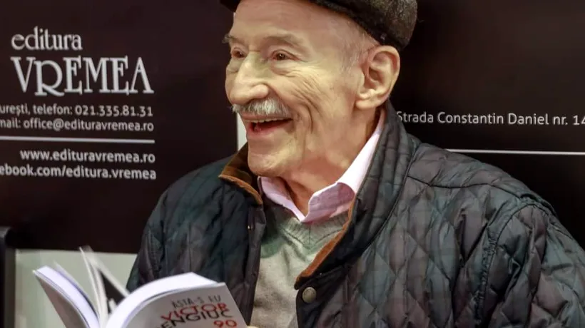 “Asta-s eu, Victor Rebengiuc“, o carte despre MARELE ACTOR, la vârsta de 91 de ani