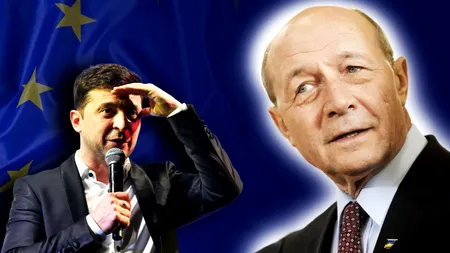 Traian Băsescu l-a luat la țintă pe Volodomir Zelenski: „A intrat în politică ca actor de comedie și va ieși ca actor de tragedie”