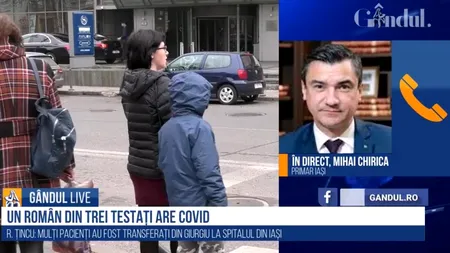GÂNDUL LIVE. Mihai Chirica, edilul Iașiului: Ți se rupe sufletul... / Sistemul de educație, printre marii pierzători în pandemie!