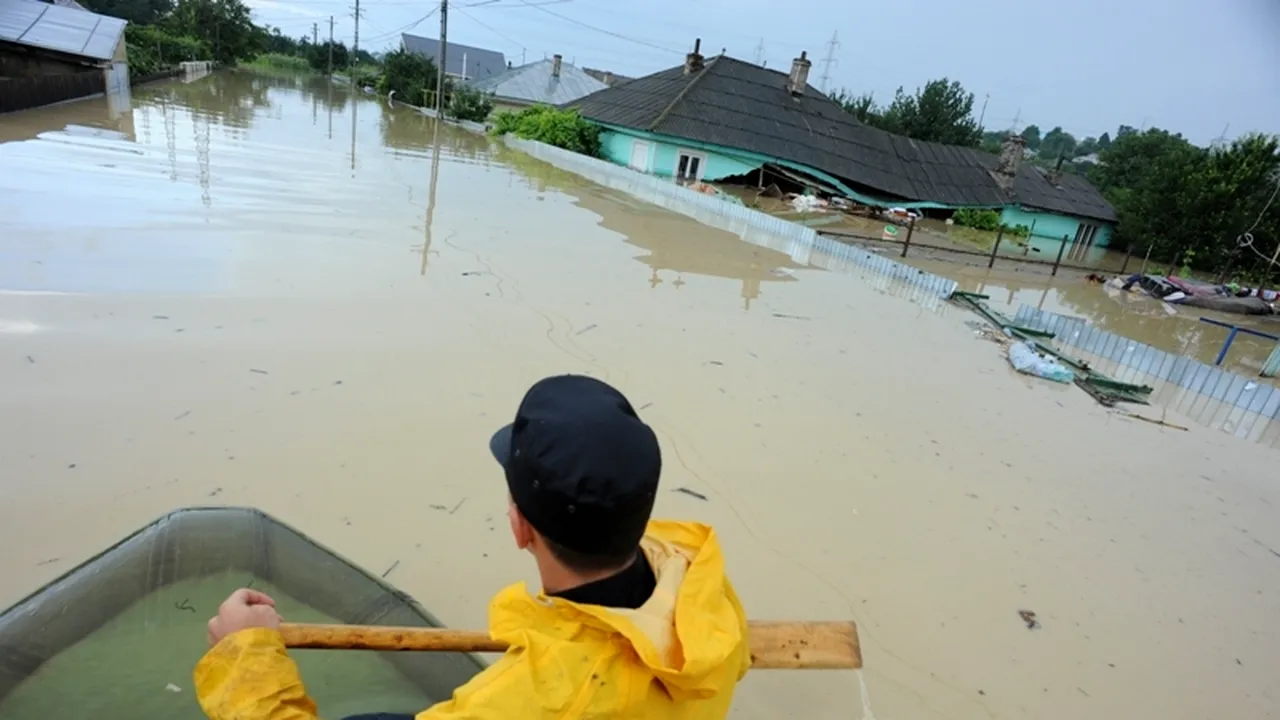 Se întâmplă în România: zone inundate din cauza ignoranței oamenilor. 