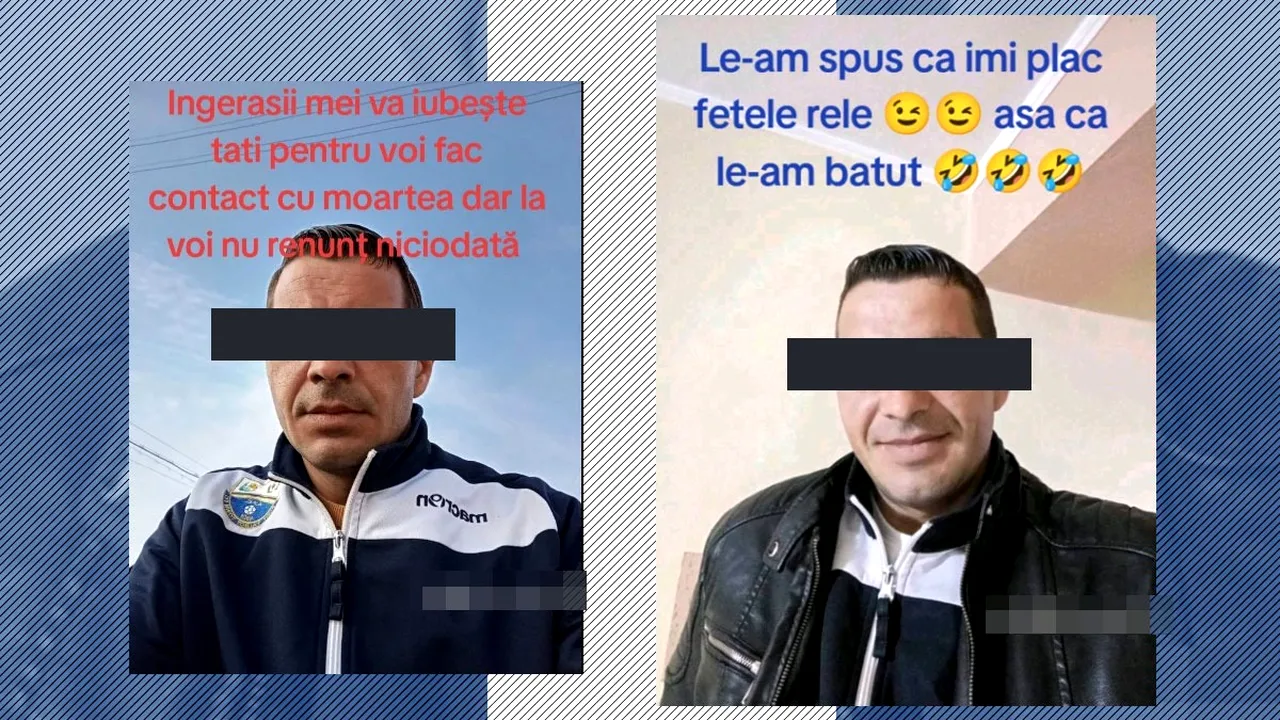 Un bărbat care și-a AMENINȚAT fosta soție pe TikTok a pus pe jar Poliția din două județe. ”Pentru voi, fac contact cu moartea”