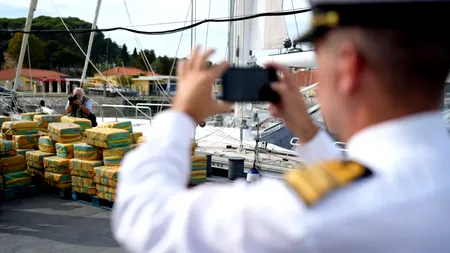 Nava Cocaină. Cea mai mare captură de droguri care urma să alimenteze Europa, capturată în Atlantic