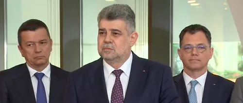 Marcel Ciolacu: Nu putem merge mai departe dacă domnul Cîrstoiu nu clarifică ACUZAȚIILE / Nu riscăm nimic, pentru că nu și-a depus candidatura