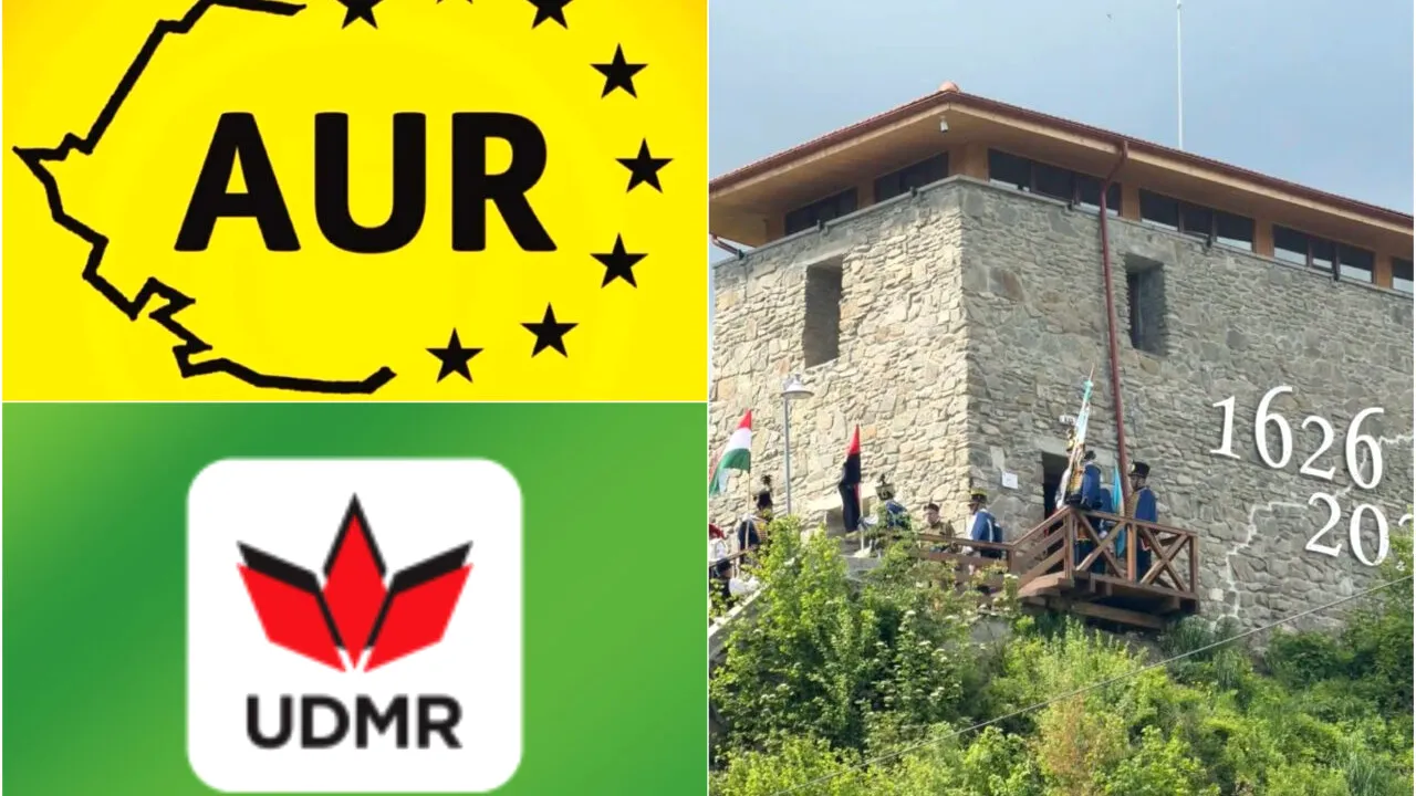 Cetatea Rákóczi, „mărul discordiei” între UDMR și AUR. Csoma Botond, liderul deputaților UDMR: „Dan Tanasă, șovinule și grobianule!”