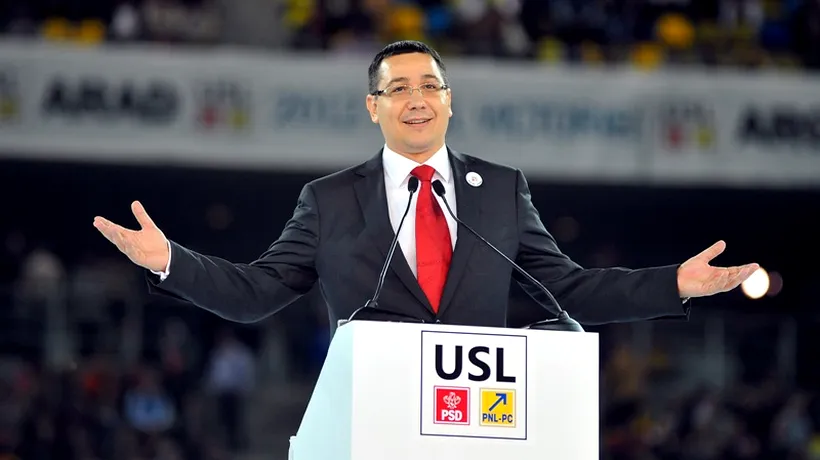 Ponta spune că în bugetul pe anul 2012 nu au fost prevăzuți bani pentru Arena Națională