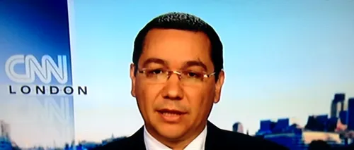 Ponta și-a anunțat candidatura la CNN. Cum răspunde premierul, întrebat despre anticorupție