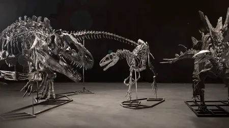 Marea Britanie confiscă trei schelete de dinozaur, într-un caz de spălare de bani. Cum au ajuns fosilele în posesia unui om de afaceri chinez