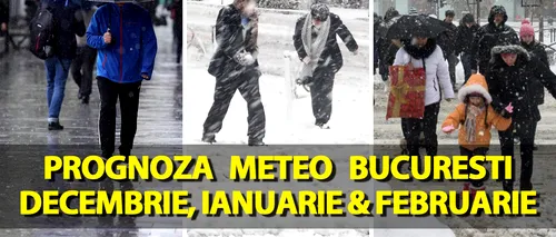 Prognoza Accuweather actualizată iarnă 2024/2025: Când ninge în București - în decembrie, ianuarie și februarie