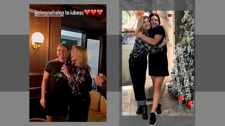 Simona Halep a petrecut REVELIONUL alături de Loredana Groza