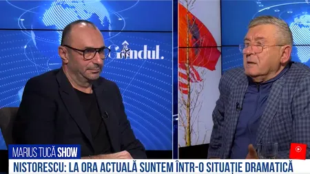 VIDEO | Cornel Nistorescu, jurnalist: „La ora actuală suntem într-o situație dramatică”