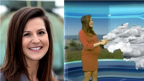 Prezentatoare meteo româncă, stabilită în Belgia, criticată de telespectatori pentru că a apărut pe post „prea însărcinată: „Daniela a fost o victimă a sexismului