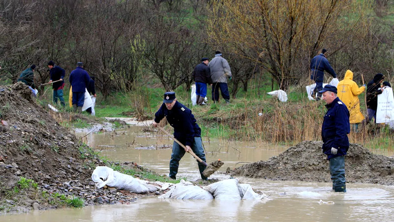 Meteo. Cod gaben de inundații în nouă județe de țară